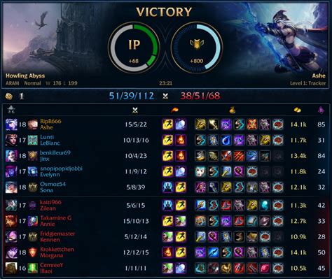 5 seconds. . Ashe build